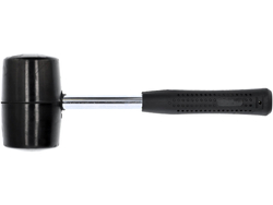 RUBBER MALLET WITH TUBULAR STEEL HANDLE