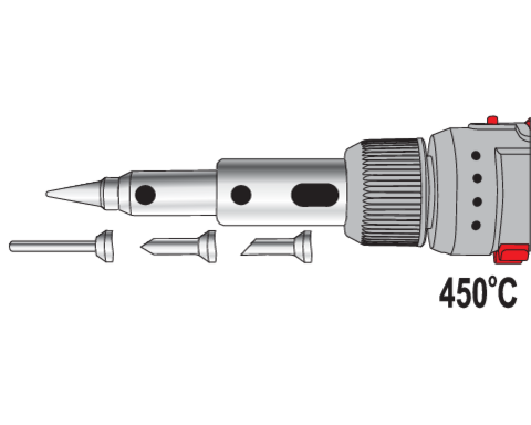 3IN1 SLODERING IRON / TORCH / HOT BLOWER SET