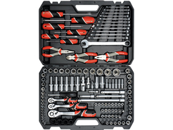 SET UTENSILI 1/4'', 3/8'' E 1/2'', 129 PZ.