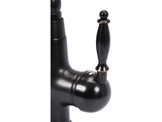 SINGLE-LEVER SINK MIXER 'RETRO BLACK 1'