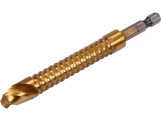 FORET À FRAISER POUR MÉTAL 12,0MM HSS-TIN HEX