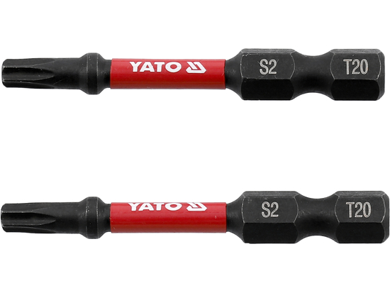 BITS DE IMPACTO 1/4''X50 MM T20 2 PCS