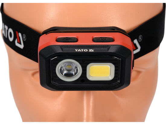 FARO 500LM, BATERÍA/3XAAA, SENSOR DE MOVIMIENTO, LI-ION 3.7V 1000MAH, IP54, AJUSTE DE LUZ CONTINUA