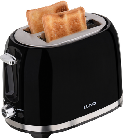 TOASTER 700-850W FEKETE