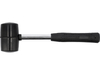  RUBBER MALLET WITH TUBULAR STEEL HANDLE
