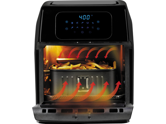 FREIDORA, HORNO 12L 1800W LED
