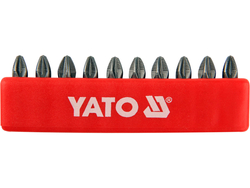 SCREWDRIVER BIT SET, 10 PCS PZ2X25 MM