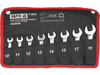 RATCHET WRENCH WITH SHORT HANDLE SET 8PCS