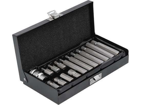 EMBOUTS POUR TOURNEVIS HEXAGONAUX, JEU DE 15 PCS.