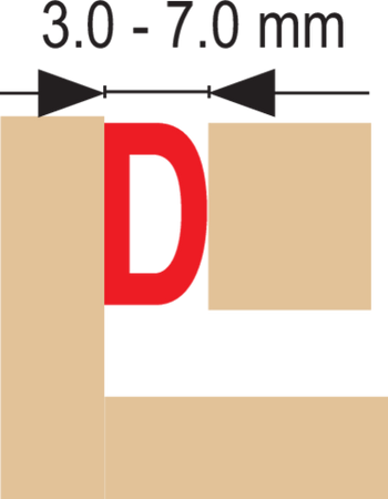 УЩІЛЬНЮВАЧ ДЛЯ ВІКОН ТА ДВЕРЕЙ, EPDM, ТИП D, 100 М