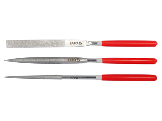 LIME DIAMANT, LIMES AIGUILLES 5X180X70 MM, JEU DE 3 PCS.