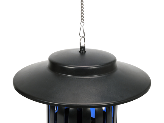 LAMPE INSECTICIDE AVEC VENTILATEUR, UV-A 15W, IPX4