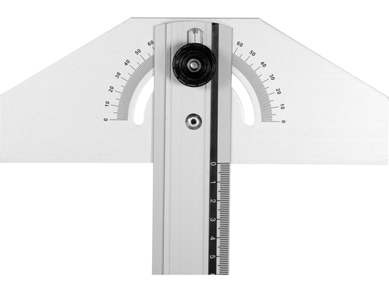 ANGLE RÉGLABLE, ALUMINIUM TYPE T 600 MM