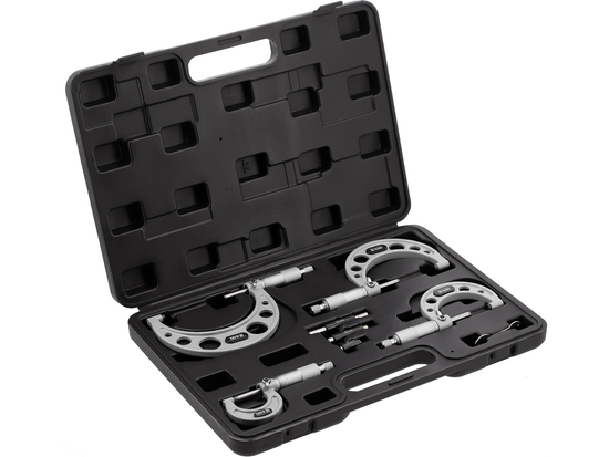 CONJUNTO DE 4 MICRÔMETROS EXTERNOS