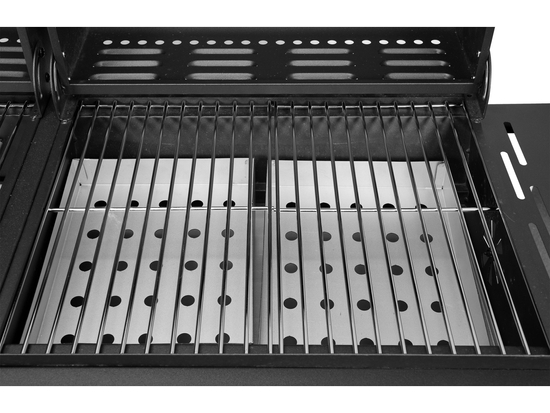 GRILL 2IN1, GÁZ+SZÉN SZÉN 8,4KW