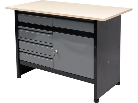 BUREAU, TABLE, ARMOIRE D'ATELIER POUR OUTILS 1160 X 600MM