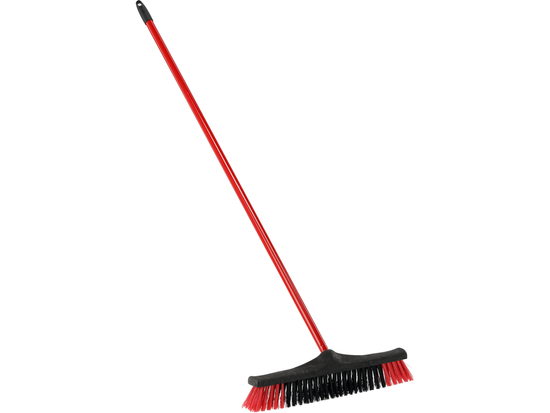 BALAI, BROSSE DE RUE, DE JARDIN L-500MM AVEC MANCHE