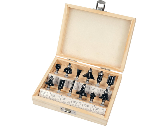 COUPE-BOIS WIDI, TIGE FI 6 MM, JEU DE 12 PCS.