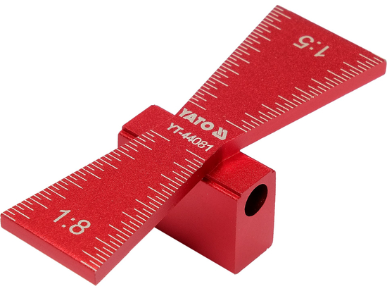 PILNAS DOVELY UODEGOS ŠABLONAS 1:5 IR 1:8