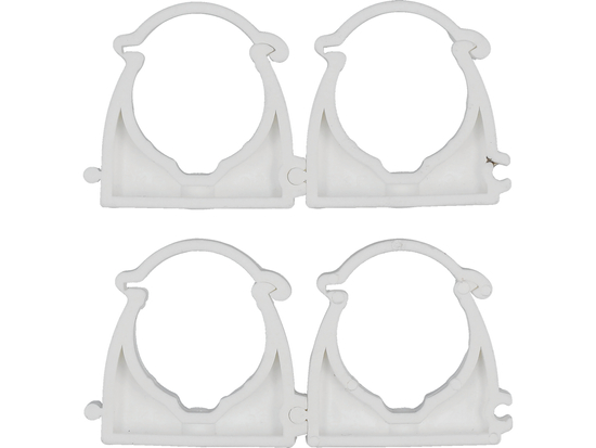SELF-LOCKING PIPE CLIPS 32MM 4PCS