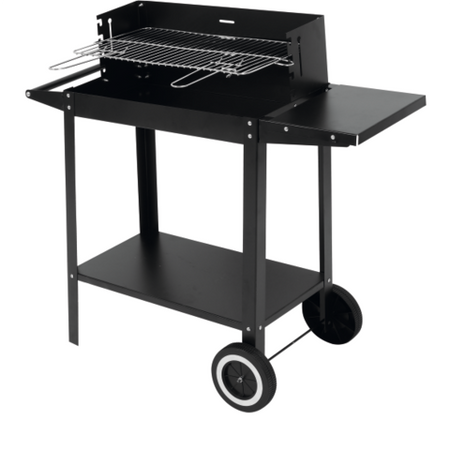 CHARCOAL GRILL WITH SHELF 48*26,5CM