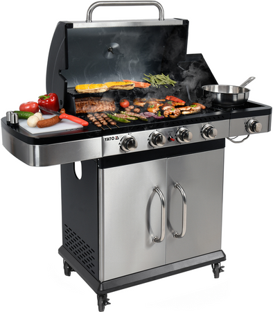 PLYNOVÝ GRIL ZUSHI 4+1, NEREZ 14,2KW