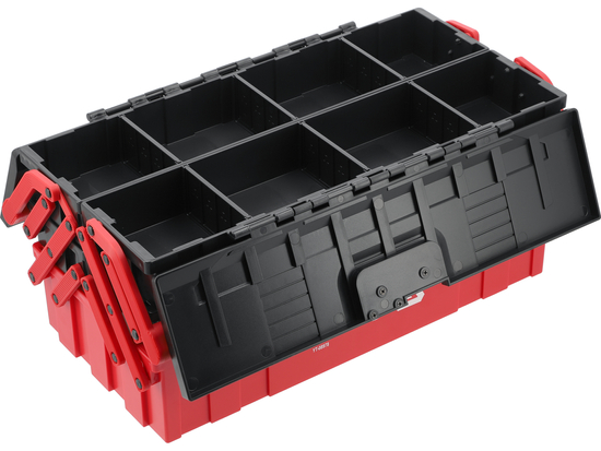 CAJA DE HERRAMIENTAS DE PLÁSTICO - 5 ESTANTES