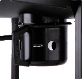 GRIL NA UHLÍ S POKRÝVKEM, MŘÍŽKA 71X35CM