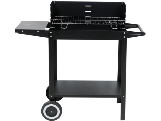 GRILL WĘGLOWY Z PÓŁKĄ, RUSZT 48 X 26.5CM