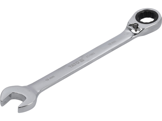 LLAVE COMBINADA CON CARRACA 19 MM