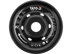 RAŠPLA, RADIÁLNA FRÉZA 120 NO.2 NA UHLOVÚ BRÚSKU