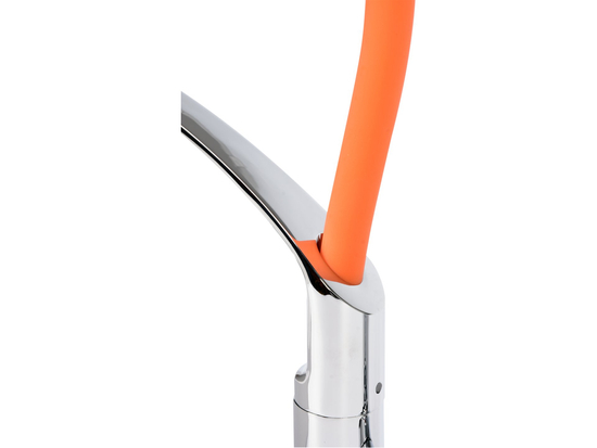TORNEIRA PARA PIA COM BICO FLEXÍVEL FLEXIBLE 2-ORANGE