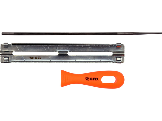 CHAIN SAW FILE WITH GUIDE 4.0MM