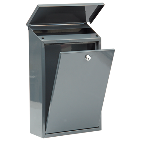 SKRZYNKA NA LISTY 400X250X100MM - BRĄZOWA