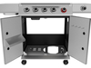 GAS GRILL YAO 5+1, 19KW STAINLESS STEEL