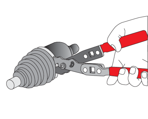 PINCE DE SERRAGE POUR COUCHE-JOINTS