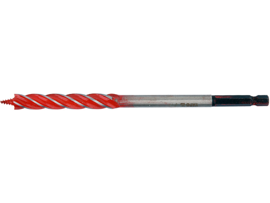 TRAPANO PER LEGNO A 4 LAME PUNTA 10MM ESAGONALE