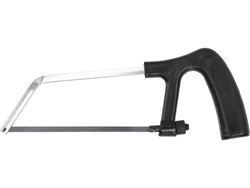 METALO PJŪKLAS 150MM SU PLASTIKINE RANKENA