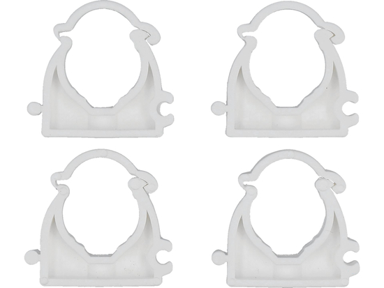SELF-LOCKING PIPE CLIPS 20MM 4PCS
