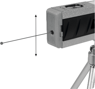 MINI LASEROVÁ LEVEL L-170 MM S OSVĚTLENÍM LIBELLES A STOJANEM