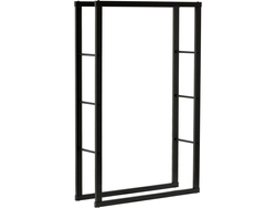 STOJAK STALOWY NA DREWNO KOMINKOWE 80X25X100CM