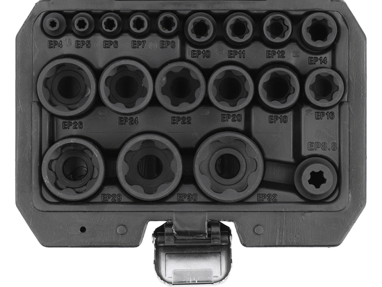 TORX PLUS LIŠKŲ RINKINYS 19 VNT.