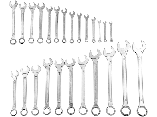 KOMBINOVANÉ KLÍČE 6-32 MM, SADA 25 KS. VĚC
