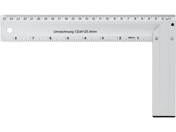 BARRE D'ANGLE EN ALUMINIUM 250 MM