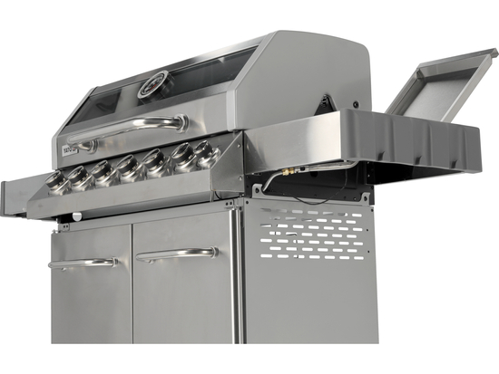 GAS GRILL ITAMI 6+1 S/S 20,5KW WITH WINDOW