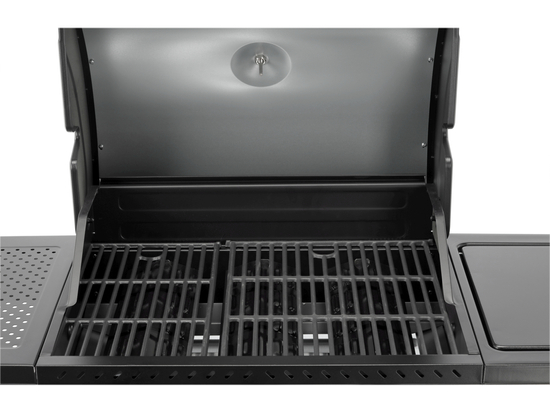 GRELHADOR A GÁS ZUSHI 3+1, AÇO INOXIDÁVEL 11,2KW