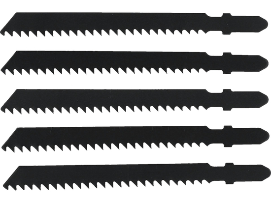 LAME DE SCIE SAUTEUSE TYPE T, 8 TPI, POUR BOIS, 5 PCS