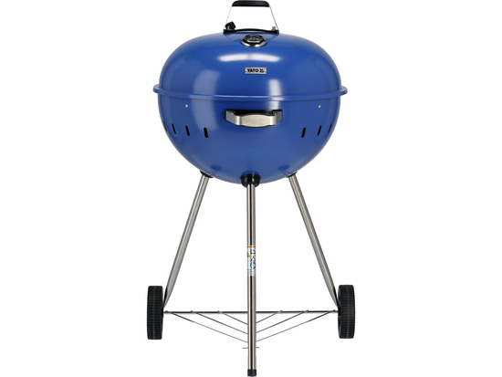 KEREK SZÉN GRILL 54CM KÉK