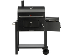 CHARCOAL BBQ DELUXE WITH SMOKER