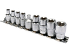 KLUCZE NASADOWE TORX E5-E16, ZESTAW 9 SZT.